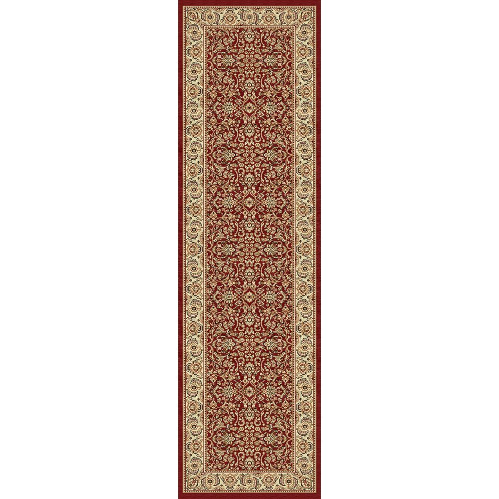 Dynamic Rugs 58004-300 Legacy 2.2 Ft. X 7.7 Ft. Finished Runner Rug in Red